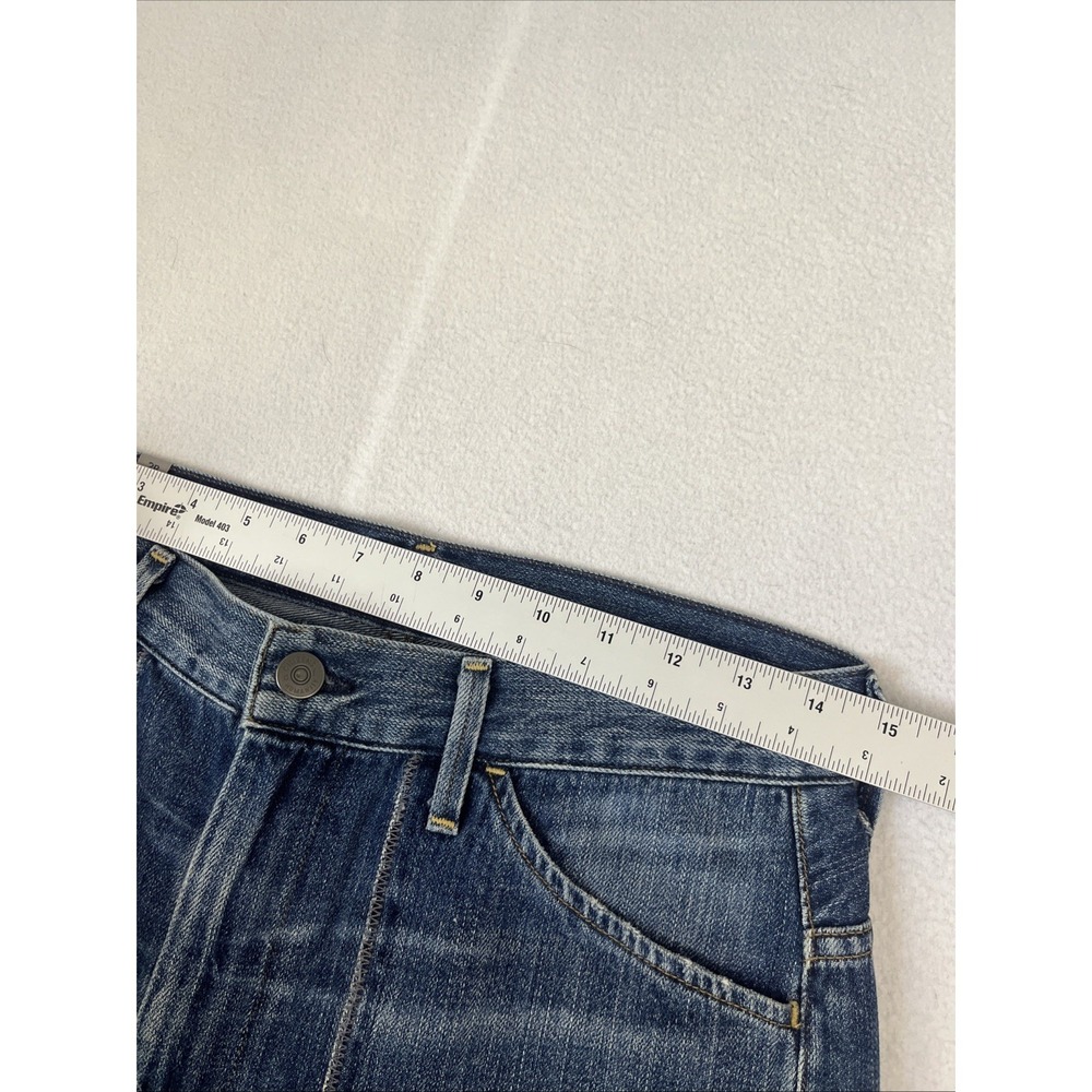 Citizen Of Humanity Jeans Womens 28 Denim Melanie Crop Wide Leg Raw Hem Trousers - Picture 6 of 8